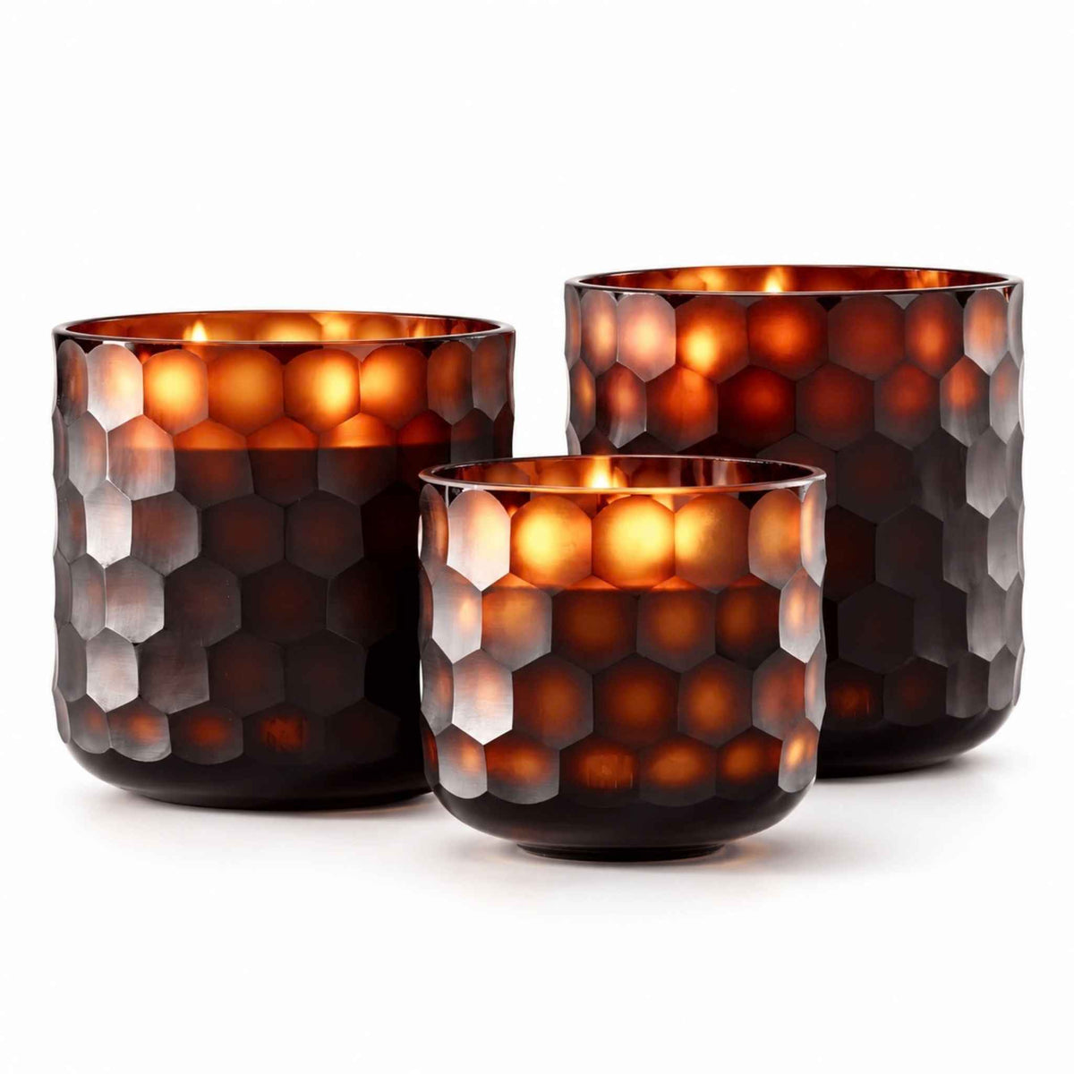 ONNO Circle Amber - Duftkerze