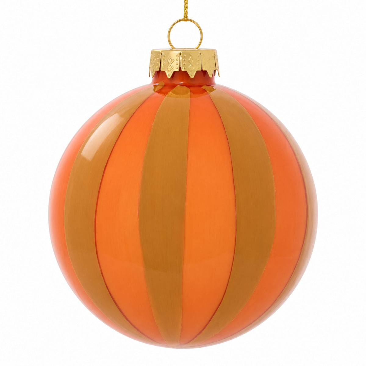 Bonbon – Bunte, handbemalte Weihnachtskugeln aus Glas im 3er-Set, Ø 8 cm