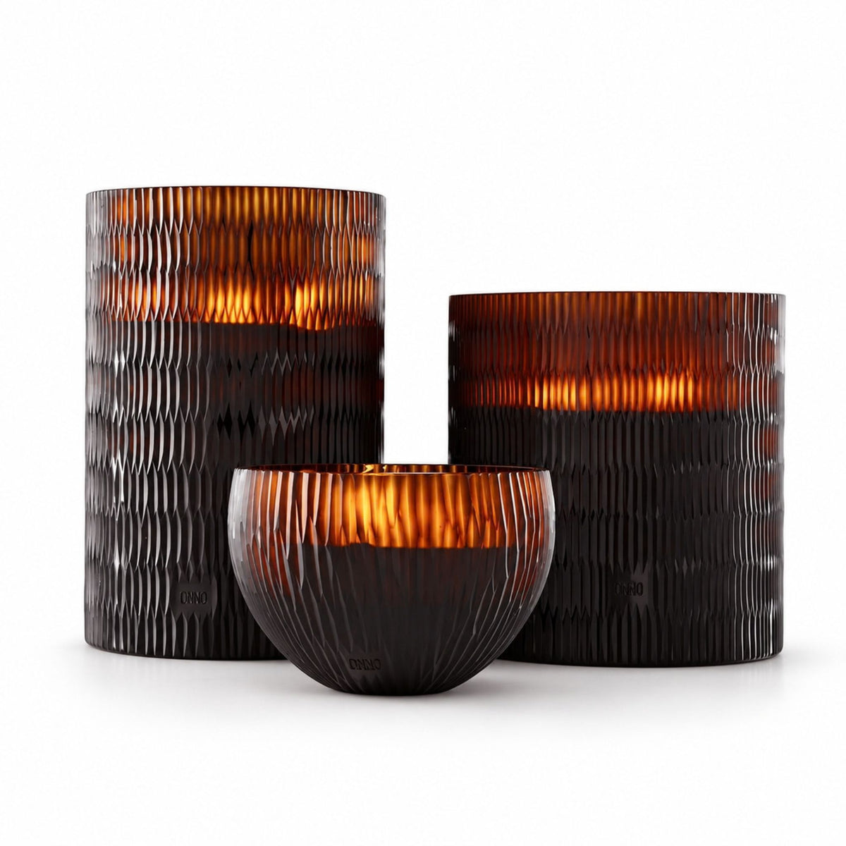 ONNO Rhombus Amber – Duftkerze