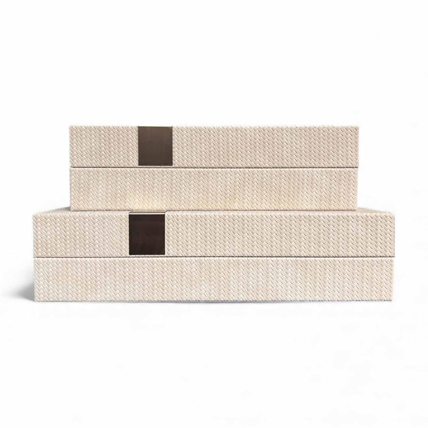 PAOLA - 2er Set Aufbewahrungsboxen