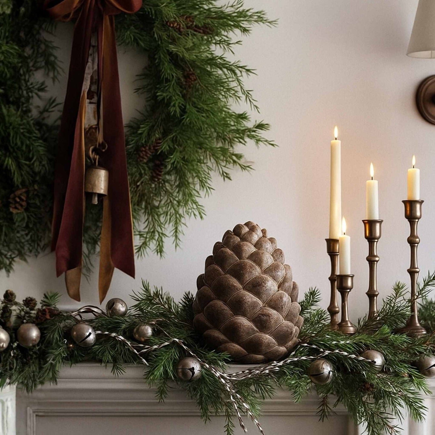 PIGNO – weihnachtlicher Tannenzapfen aus Keramik