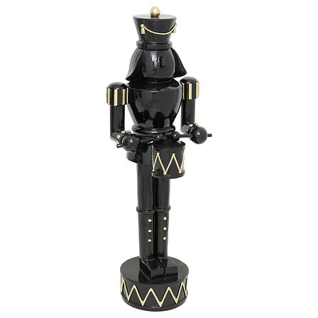 The Grand Drummer – Großer Nussknacker in Schwarz, 106 cm