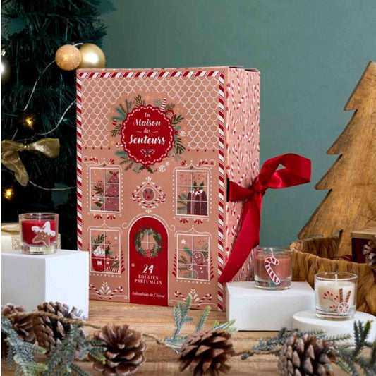 Adventskalender „Le Chalet de Senteurs“ – 24 Duftkerzen für die Adventszeit
