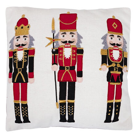 The Nutcracker Parade – Weihnachtskissen, 45 × 45 cm